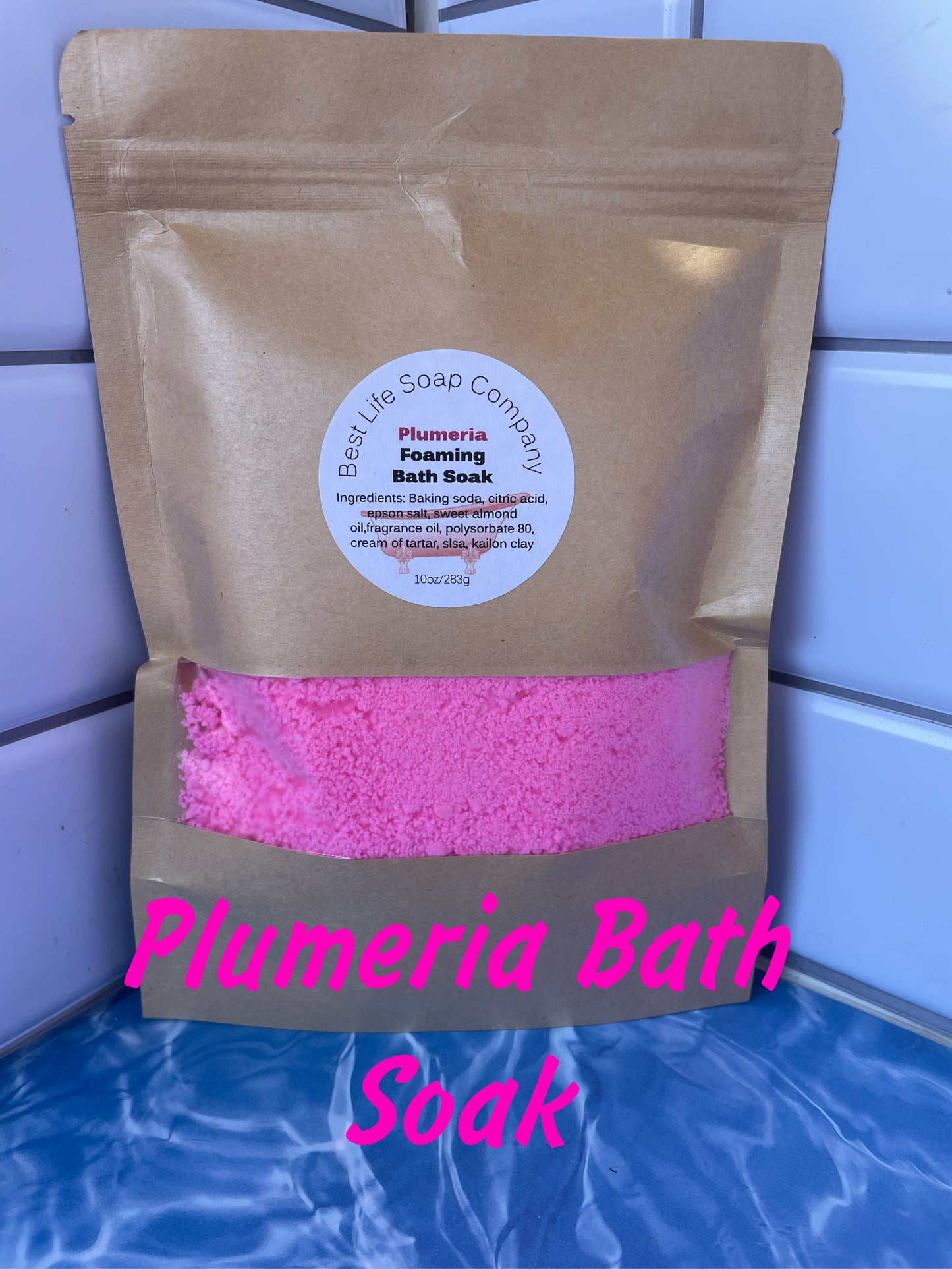 Plumeria  Bath Soak