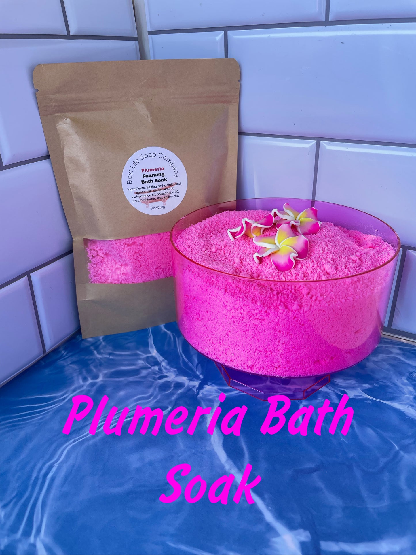 Plumeria  Bath Soak